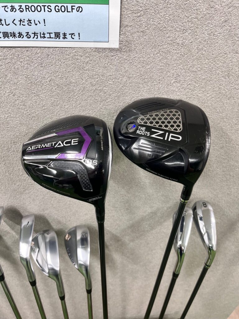 RootsGOLF AermetInfini　希少8本フルセット 飛距離＆操作性 RootsGOLF AermetInfini 希少8本フルセット 飛距離＆操作性